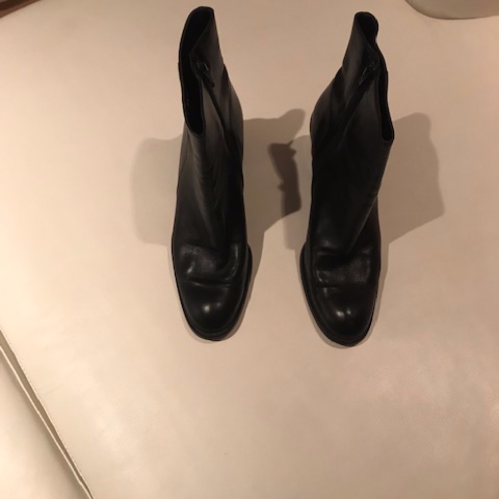 Cole Haan Black Leather Bootie